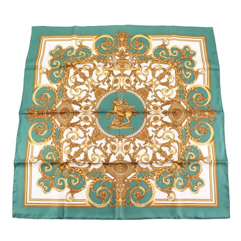 hermes les tuileries silk scarf|HERMES Silk Les Tuileries Scarf 90 586382 .